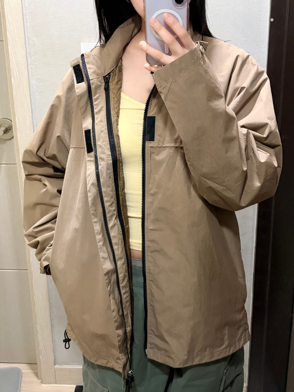 TAKEO KIKUCHI 퀼팅 라이너 2-way 필드 자켓 상품이미지2