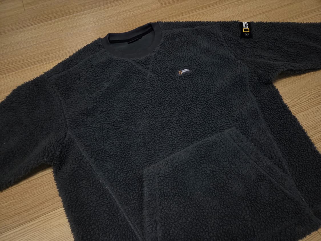 내셔널 지오그래픽 어너 플리스 뽀글이 맨투맨 상품이미지4