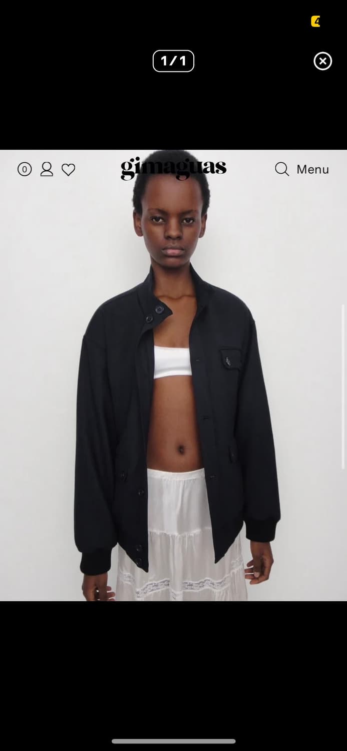 기마구아스 다니엘 자켓 네이비 s 상품이미지1