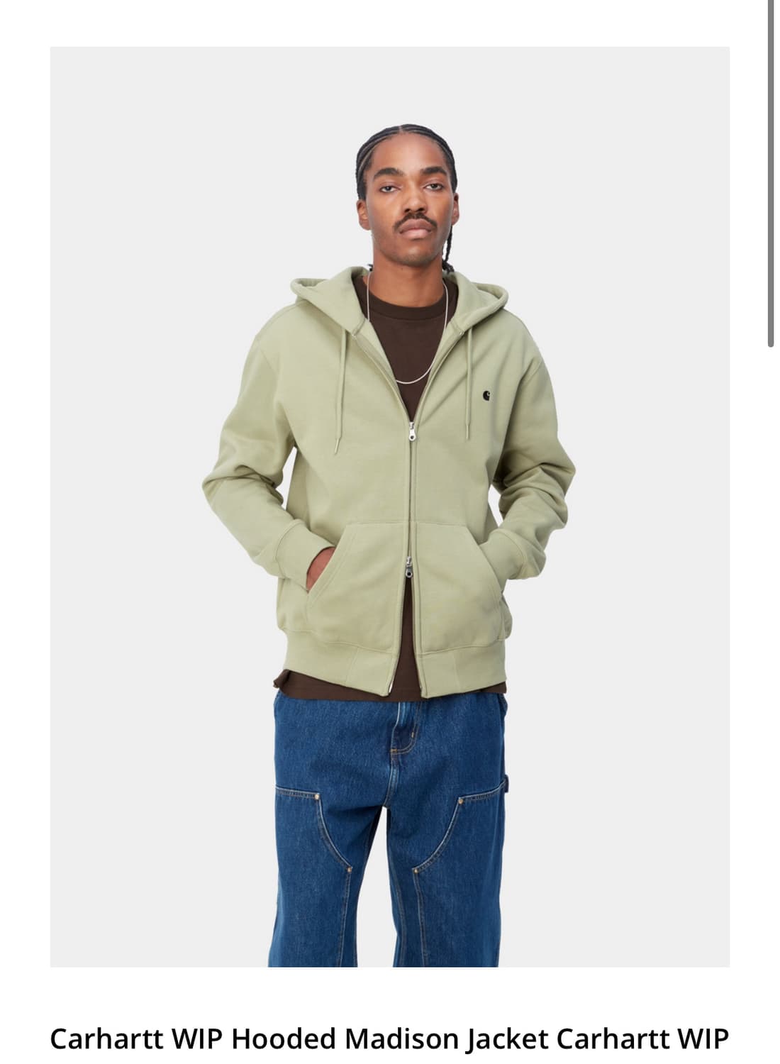 [L] 칼하트wip 후디드 메디슨 자켓 상품이미지3