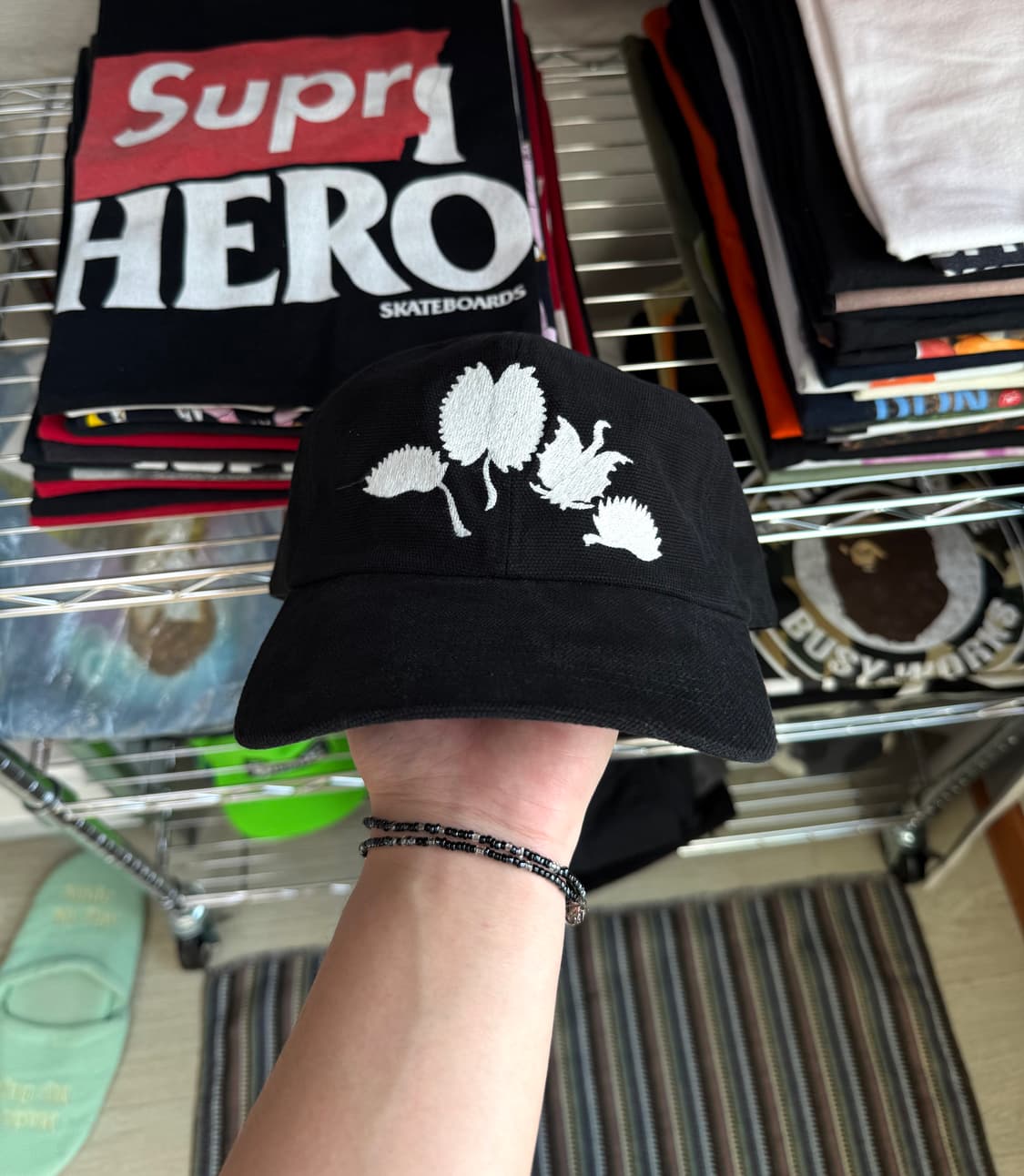 아노니모아노니마 블랙 모자 상품이미지1