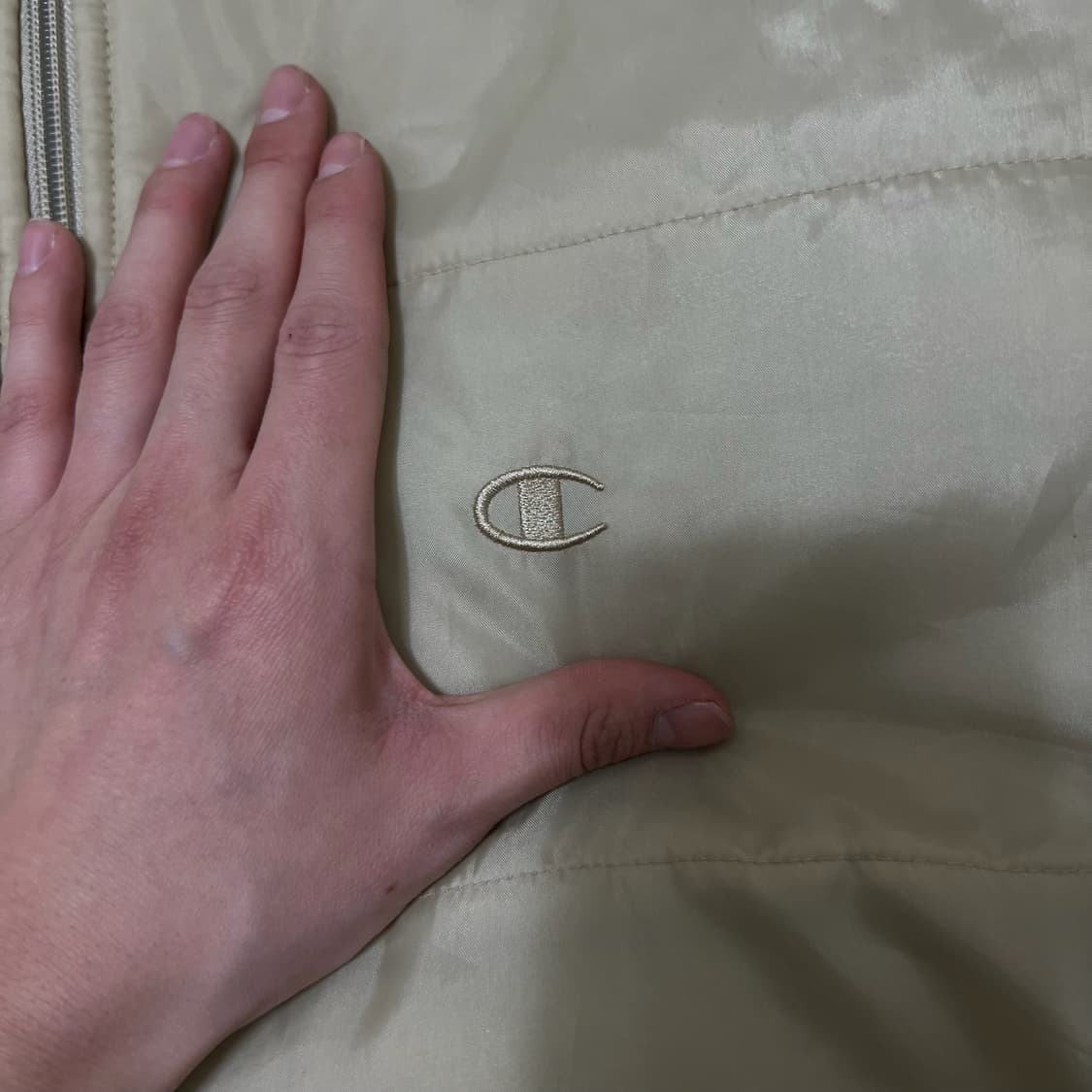 챔피온 재팬 어센틱 로고 경량패딩 M/95  상품이미지3