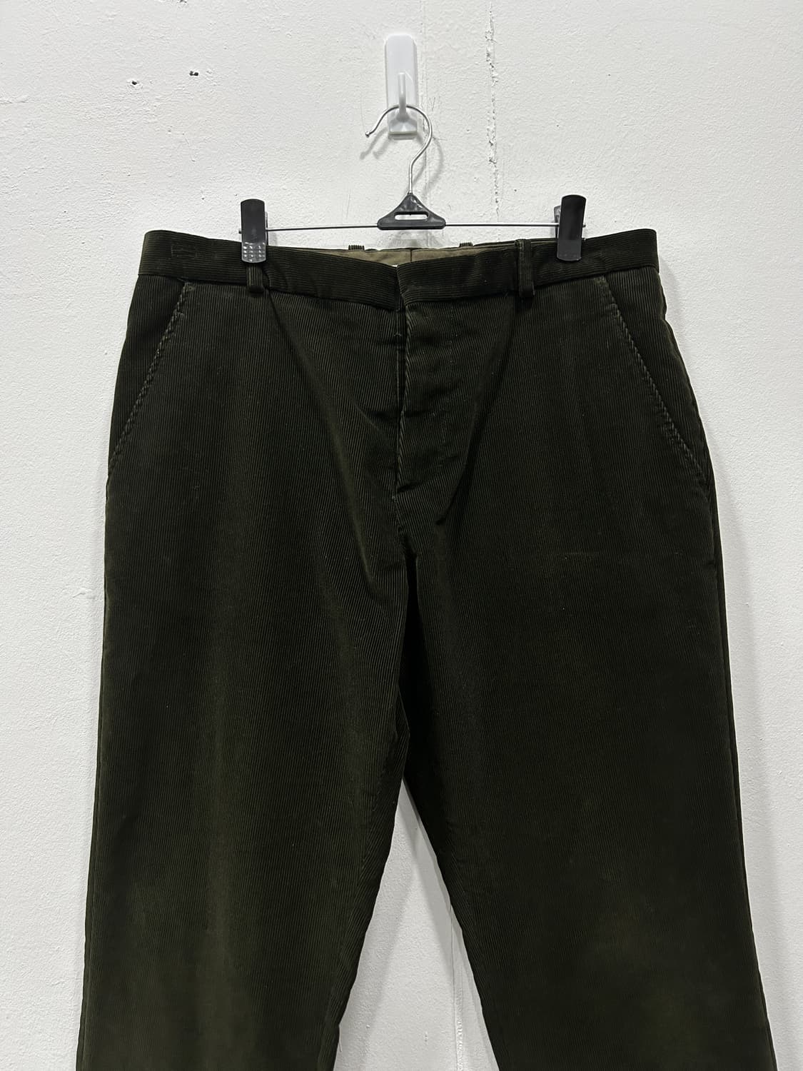 새상품. 마르니 Marni 코듀로이 팬츠 34인치 카키 상품이미지2