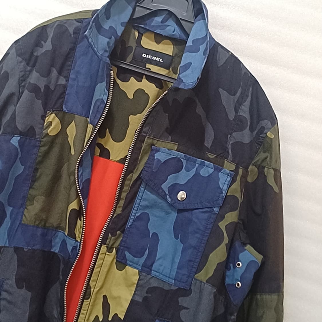 정품 디젤 봄 가을 카모 야상 자켓 남성 S 훌륭 사랑봉봉 상품이미지6