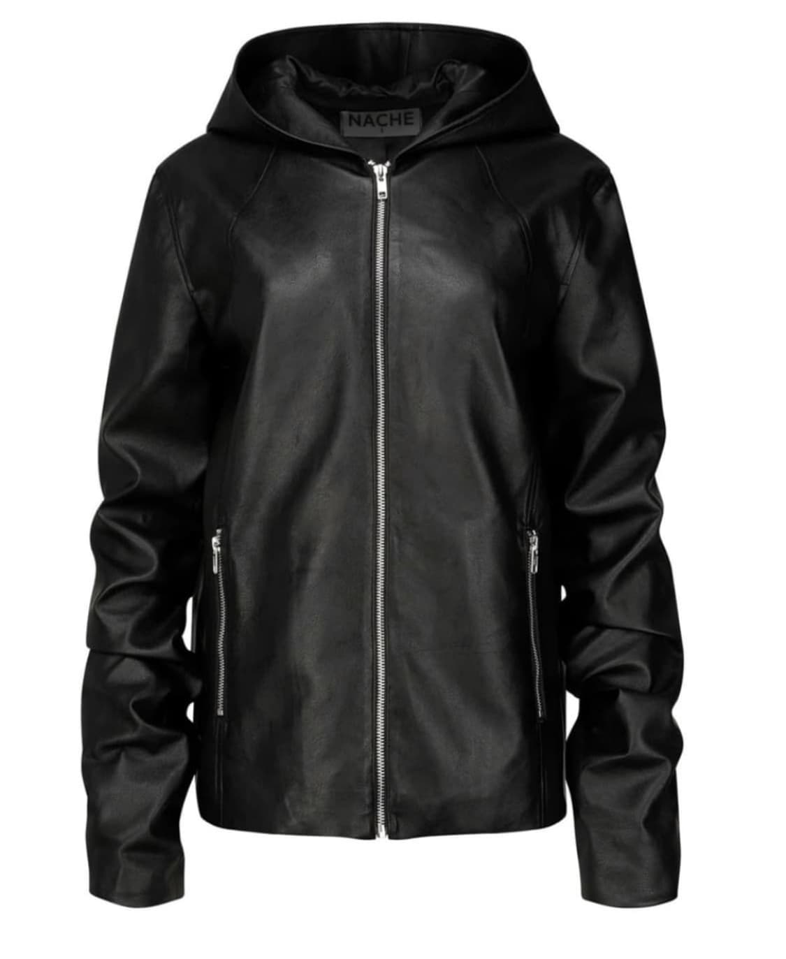 Nache hoodie leather jacket 구해요 상품이미지1
