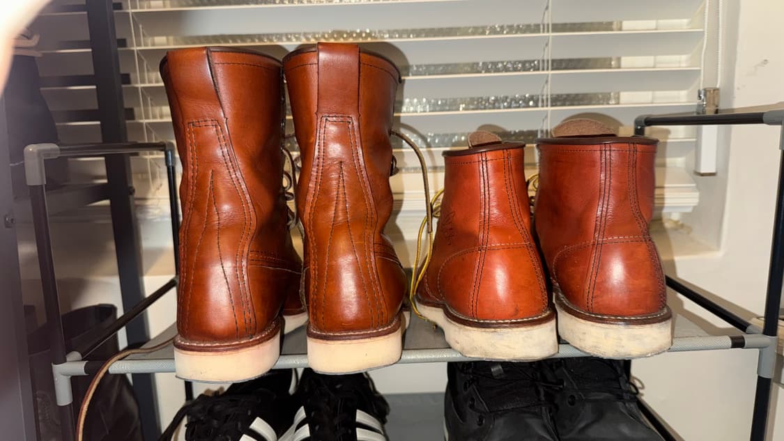 레드윙877&8131 목토부츠 둘중 하나만 판매 (260,255) 상품이미지3