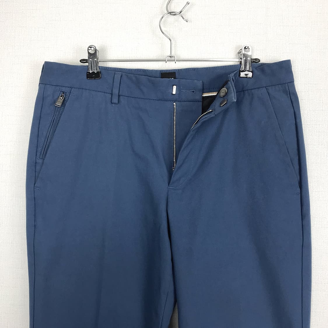 휴고보스 슬림핏 면바지 남성32 상품이미지3