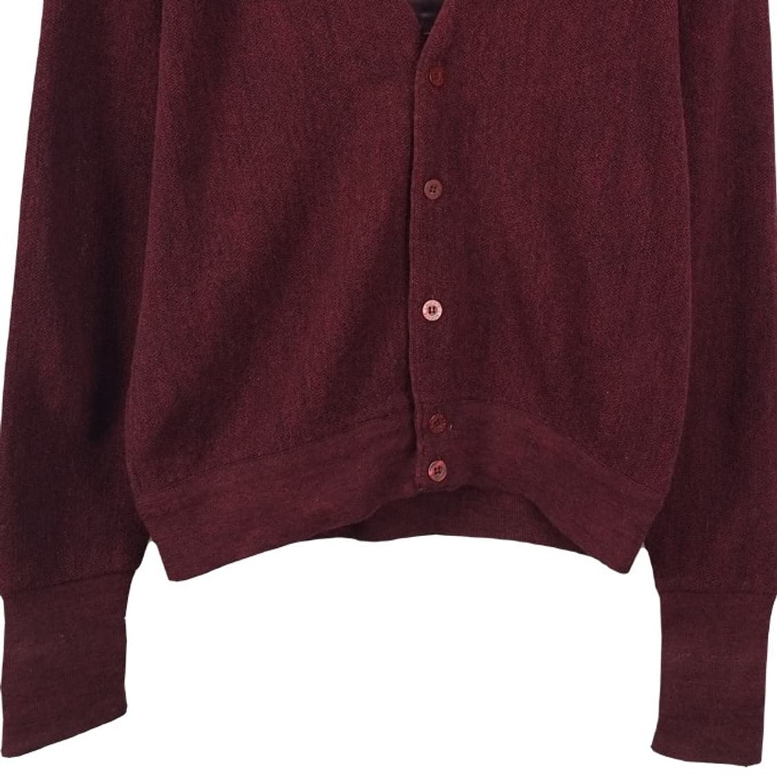 [라코스테] 서광 로고 패치 빈티지 브이넥 니트 가디건 M18941 상품이미지5