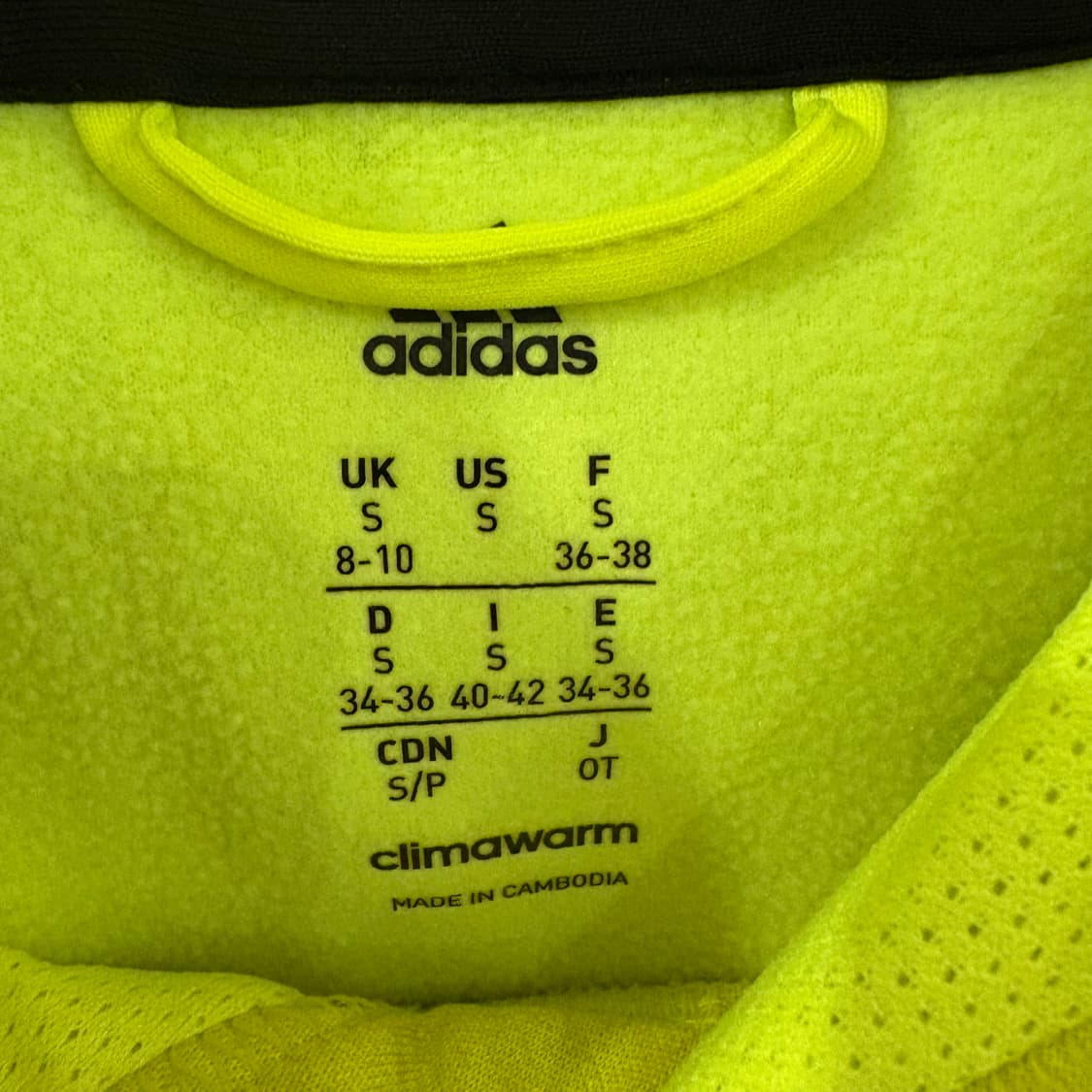 아디다스 형광 노랑 후드티 90 상품이미지4