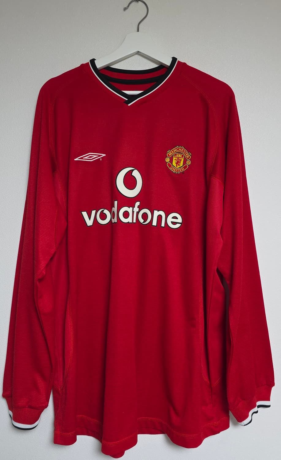 맨유 00-02 홈 베컴 긴팔 XL 상품이미지1