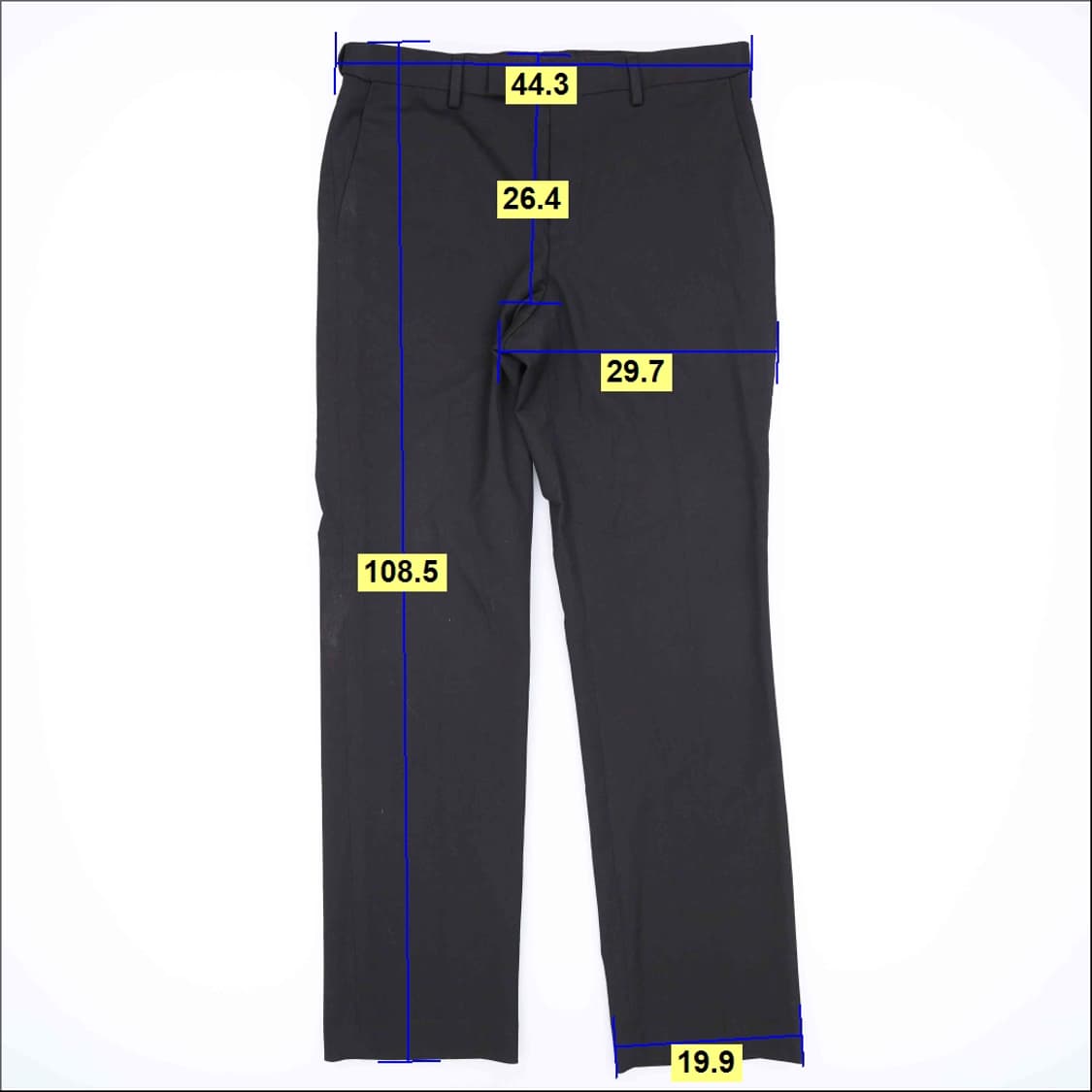 32 무신사스탠다드 블랙 슬랙스 0424H1 상품이미지7