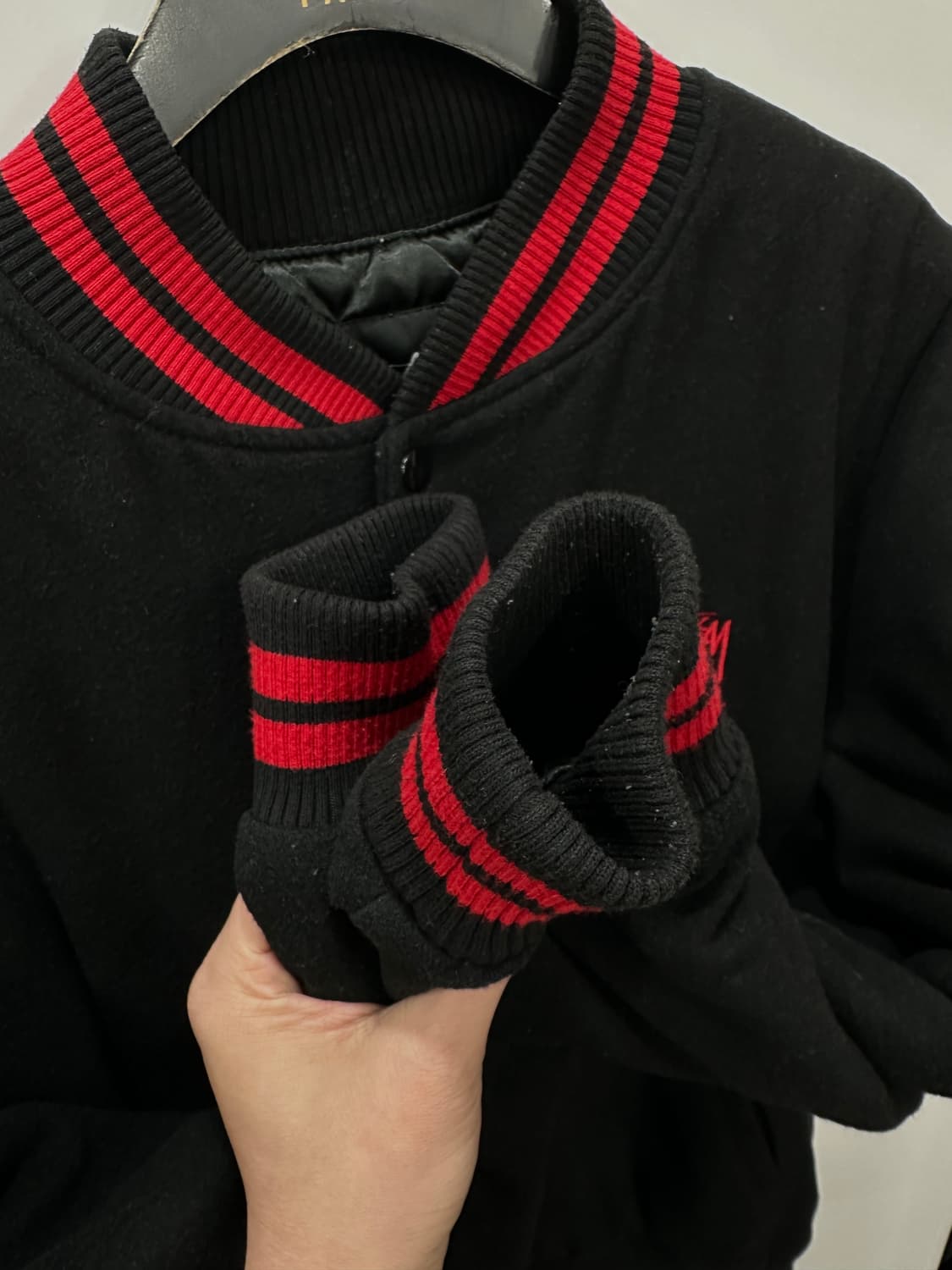 스투시 35주년 기념 월드 트라이브 울 바시티 M 상품이미지6