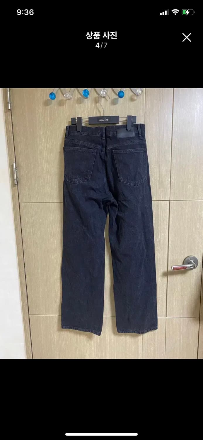 TOMAS MORE 토마스모어 블랙 데님 M사이즈 상품이미지4