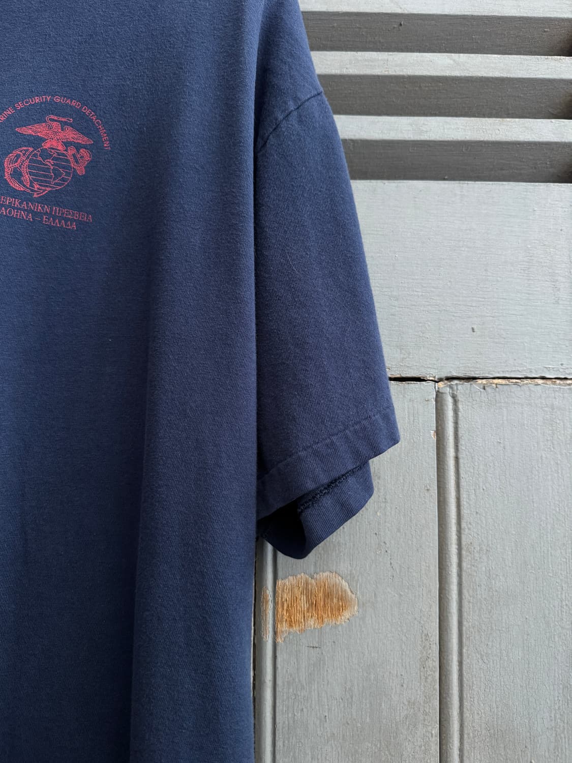 [XL]90's Hanes USMC 그리스 티셔츠 상품이미지6