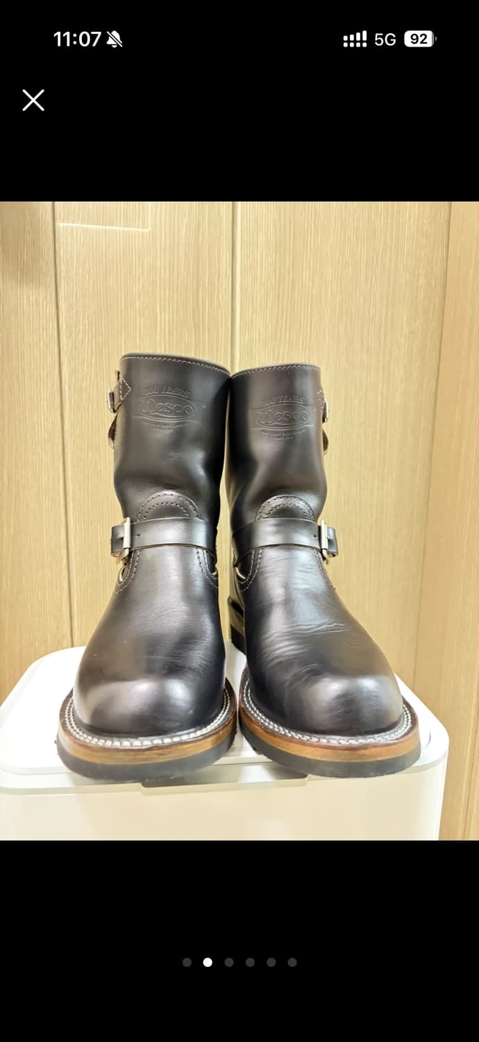 WESCO웨스코 보스 엔지니어부츠 7.5E사이즈 상품이미지2