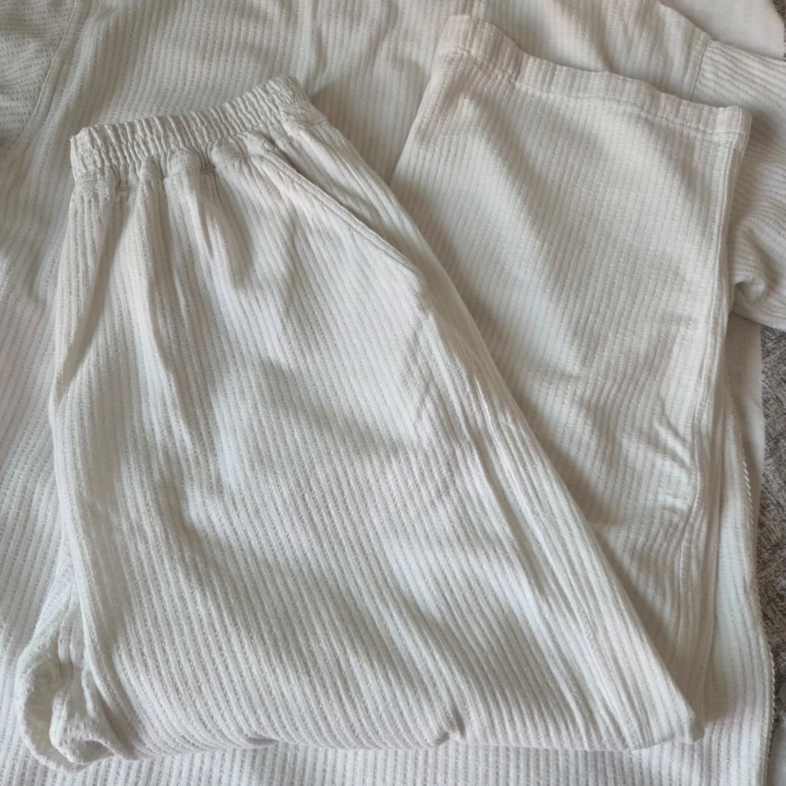 일본제 00s 빈티지 여름 반팔 셋업 L(100) 상품이미지7