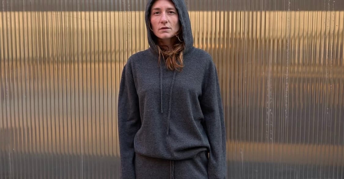 머듈 니트 후드 그레이 0 상품이미지1