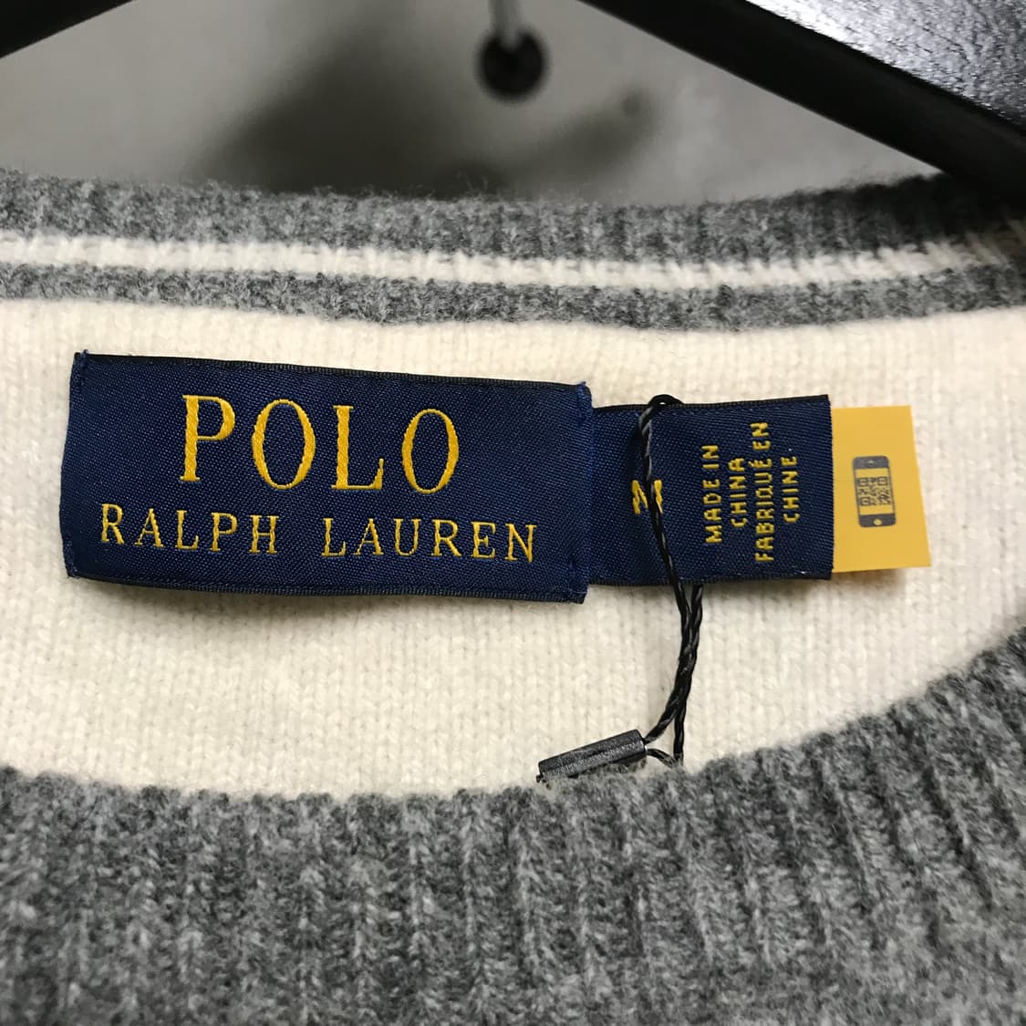 폴로 랄프로렌 QR 니트 M 상품이미지5