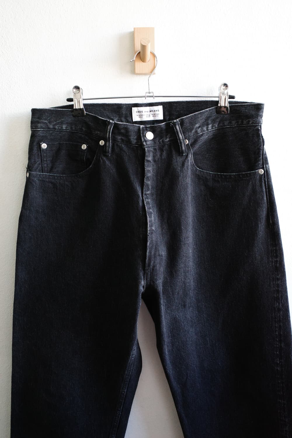 엔즈앤드민즈 5포켓 데님 블랙 상품이미지2