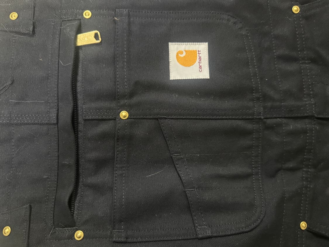 칼하트 블랙 오버롤멜빵바지  상품이미지5