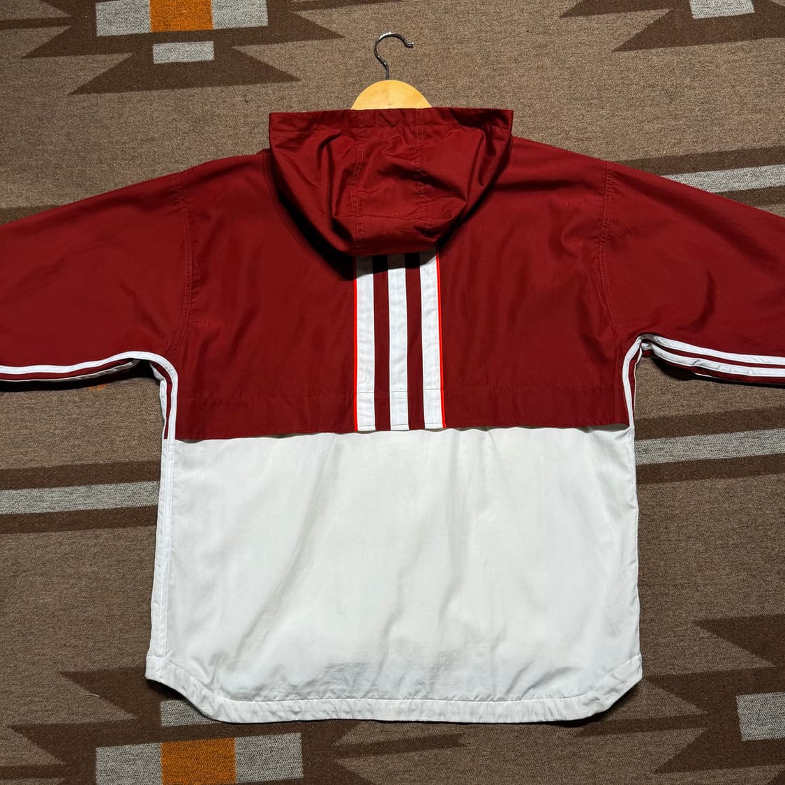 아디다스 오리지널 아노락 바람막이 L 마룬 상품이미지5