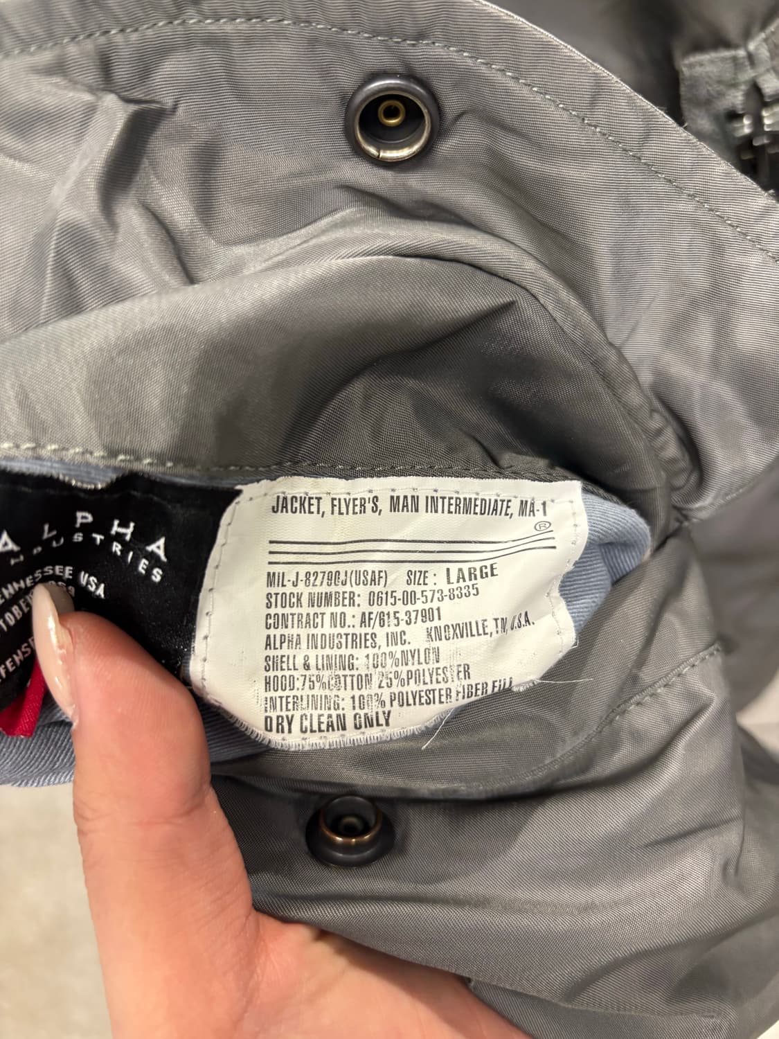 Alpha Industries reversible jacket 상품이미지9