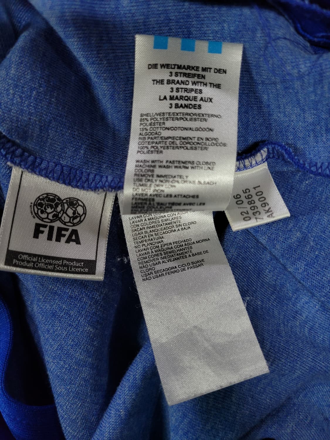 아디다스 불꽃 이탈리아 국대 트랙탑 저지 상품이미지8