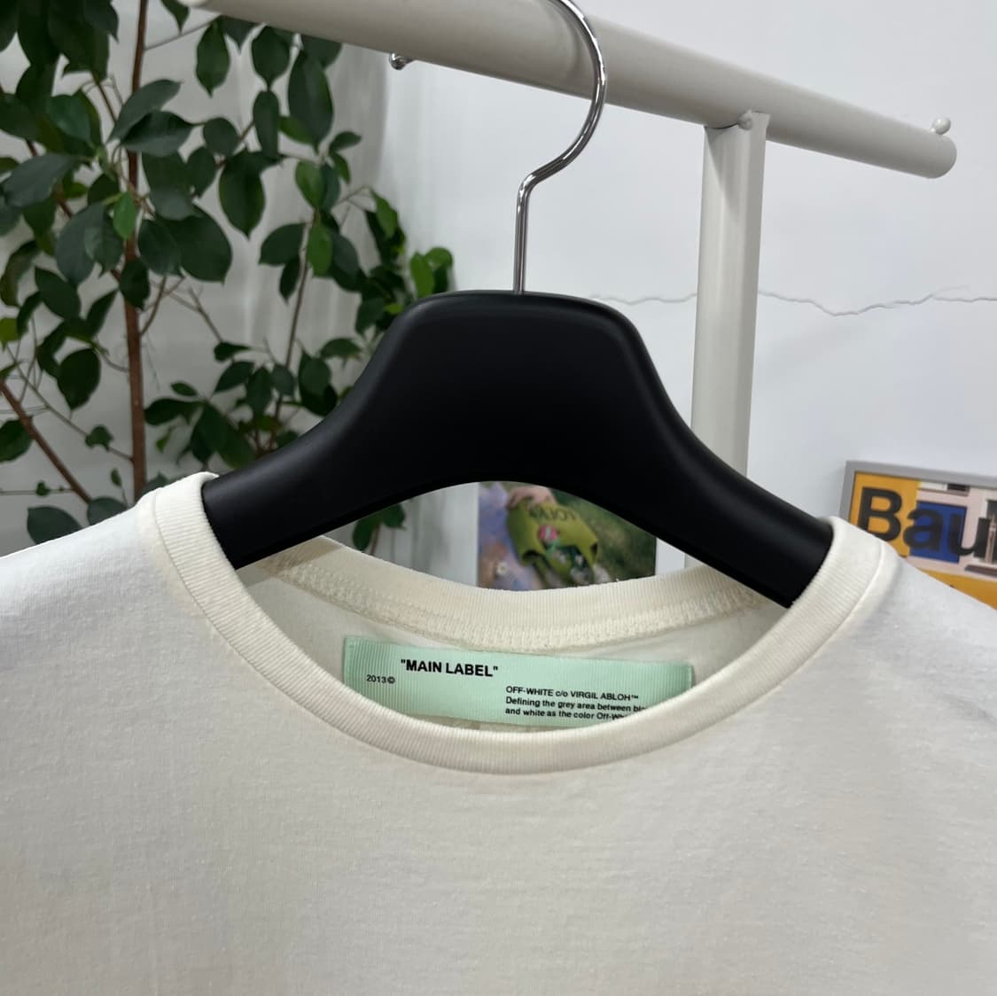 오프화이트 프린팅 반팔 티셔츠 XS 상품이미지3