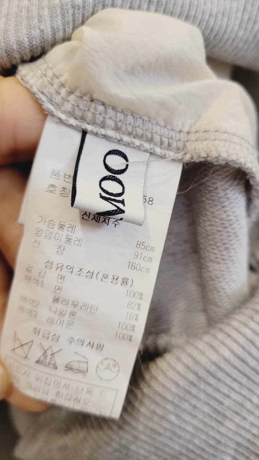 데무 후드 맨투맨. sjsj오트밀 코튼 스커트 상품이미지5