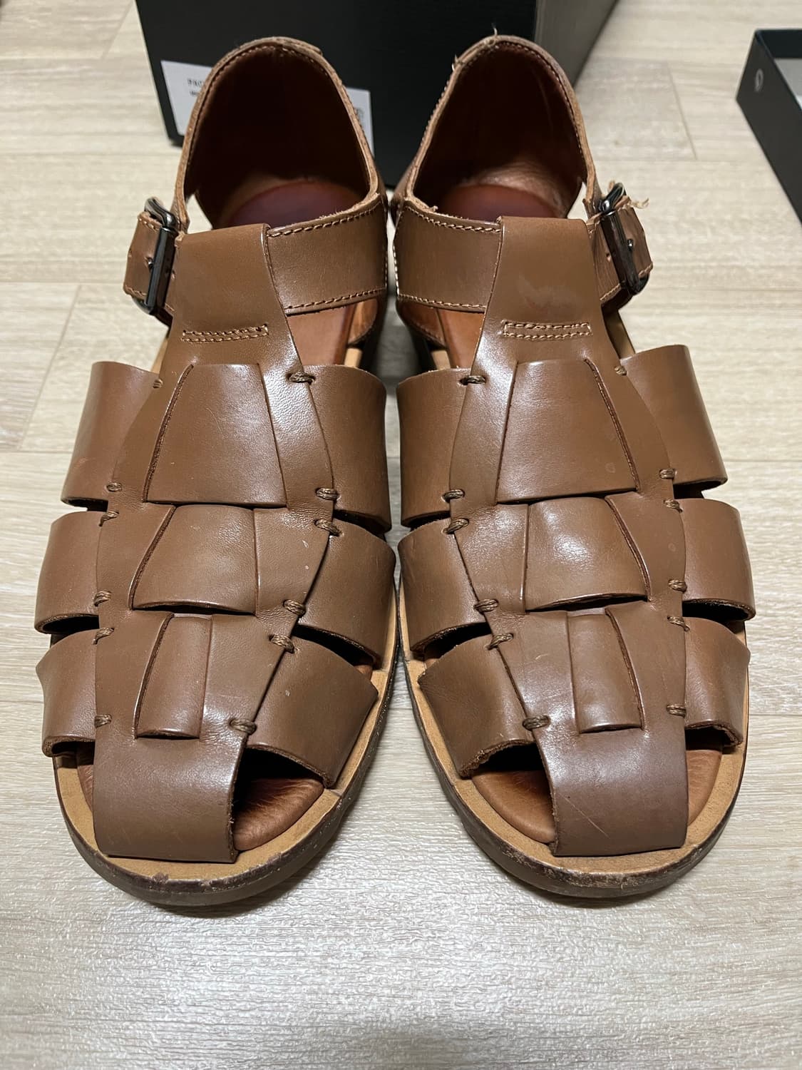 파라부트 퍼시픽 꼬냑(브라운) 색상 42 사이즈(265-270 추천) 샌 상품이미지3