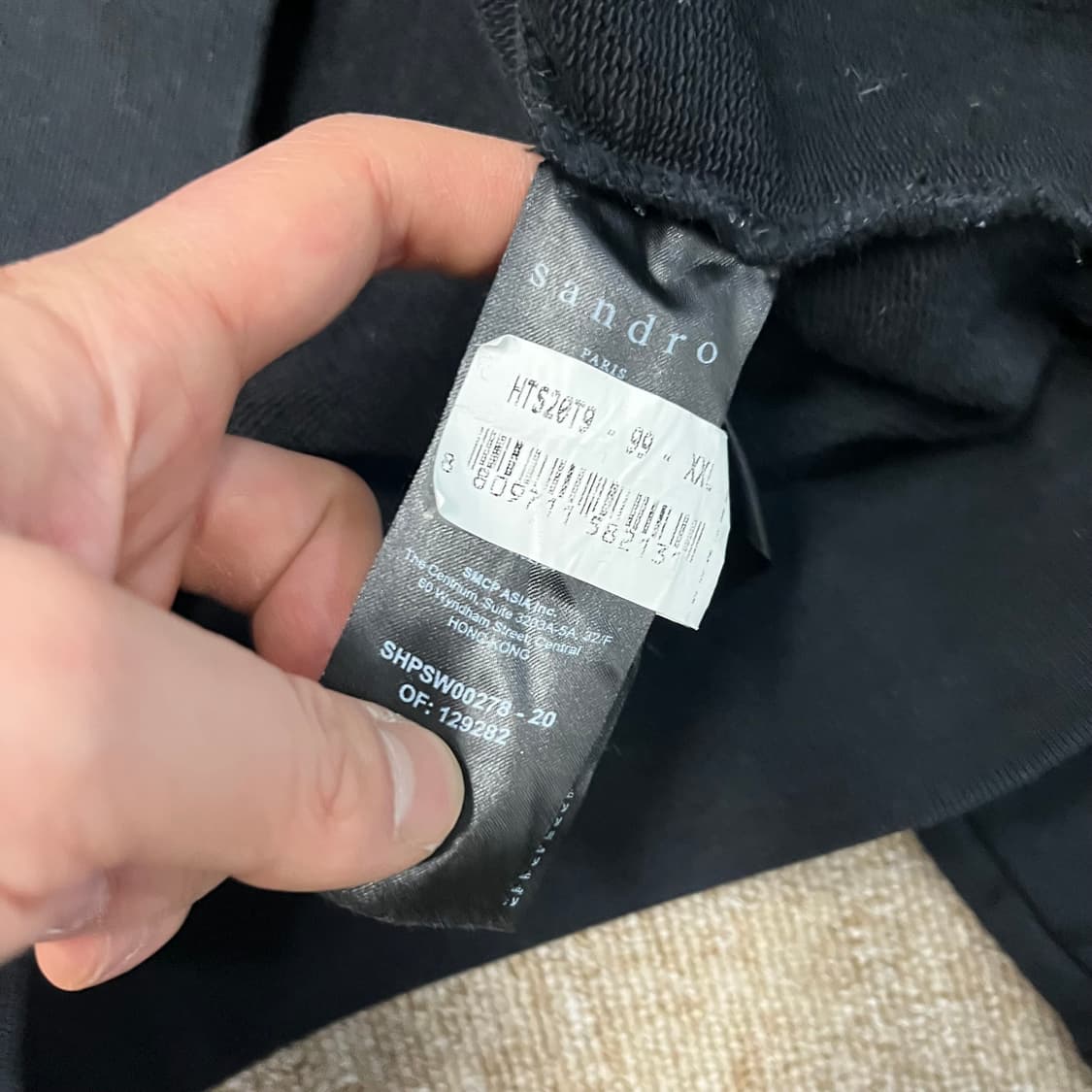 산드로 x 캐스퍼 후드 상품이미지6