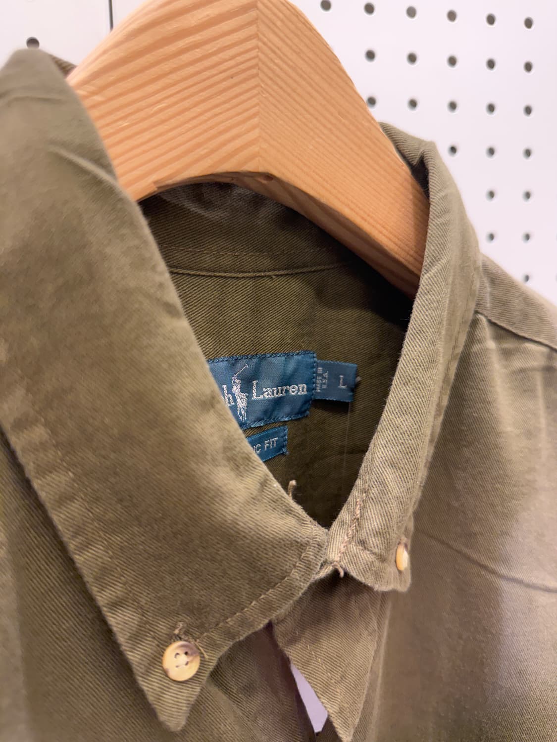 폴로 랄프로렌 포니 자수 버튼다운 셔츠 U896 상품이미지5