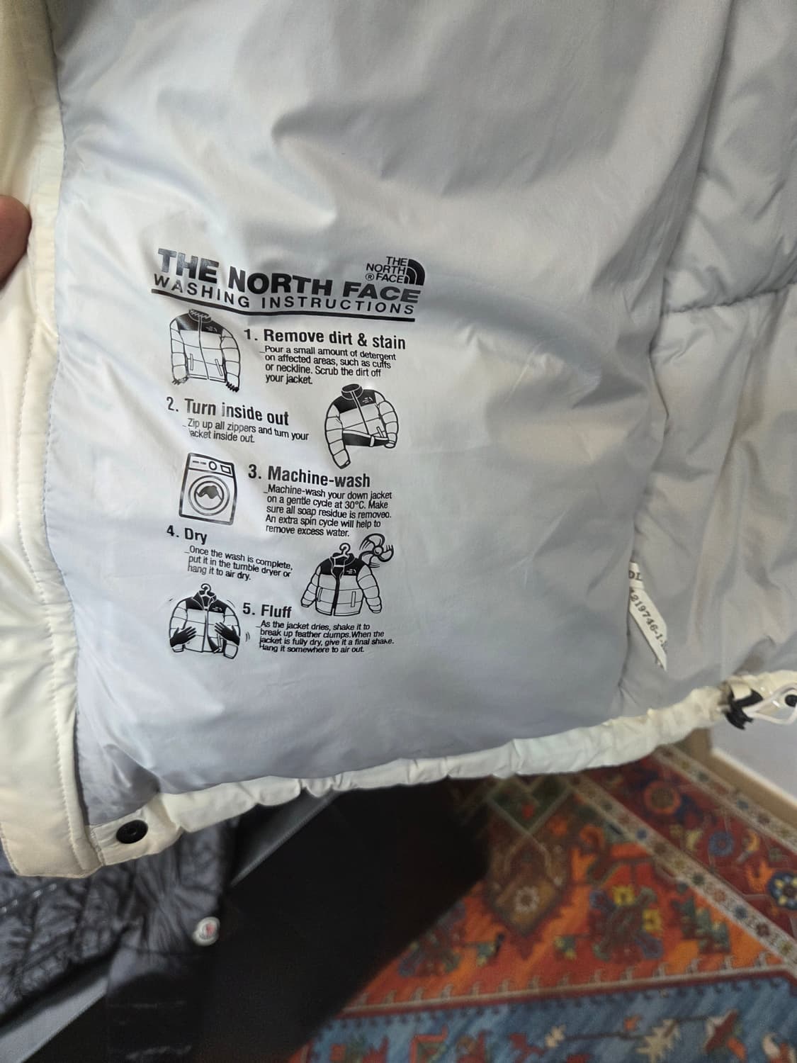 노스페이스 드라이벤트 에코 에어다운 패딩 xl 상품이미지5