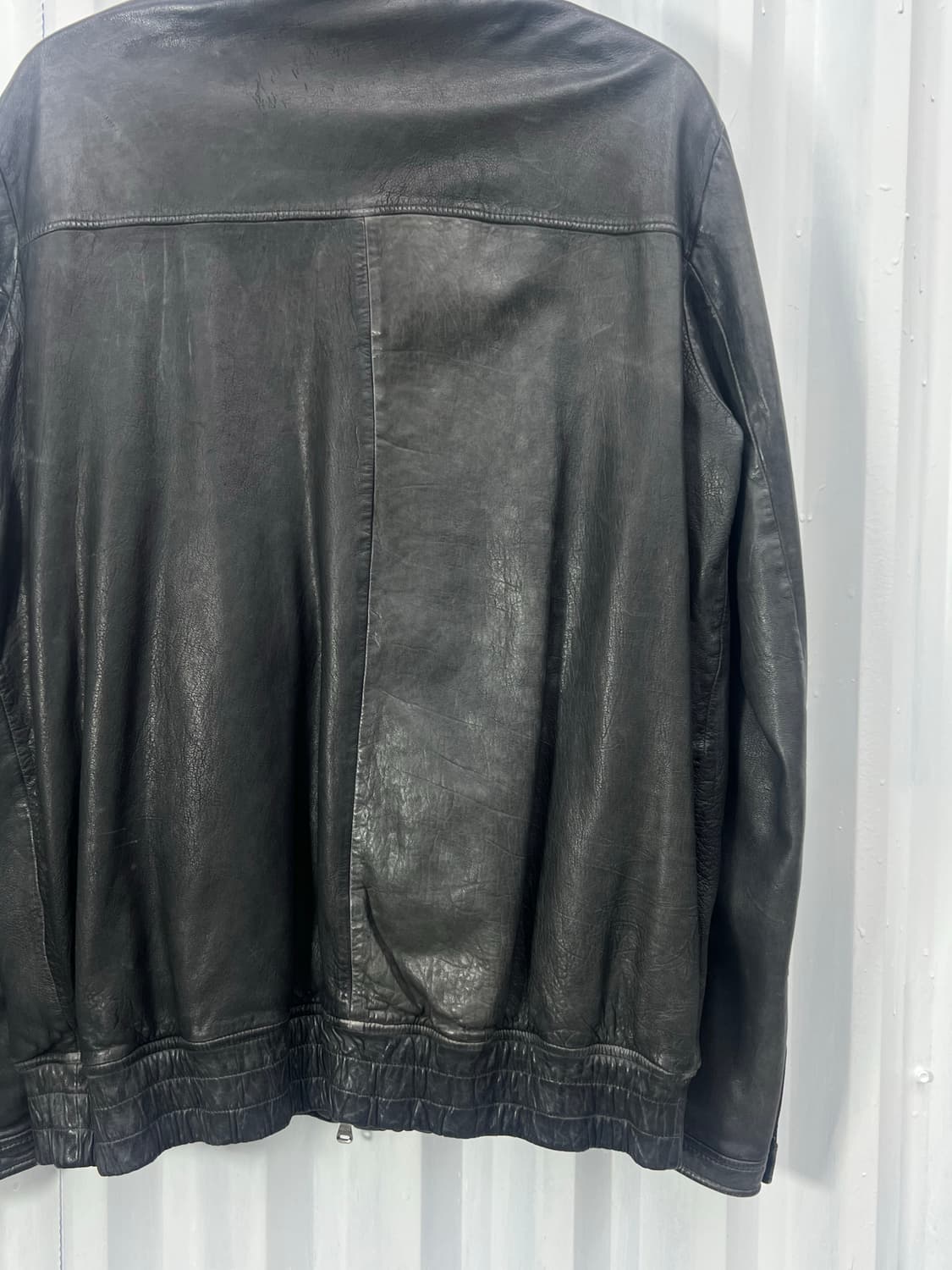 90s Hugo Boss lambskin multi-zip 상품이미지8