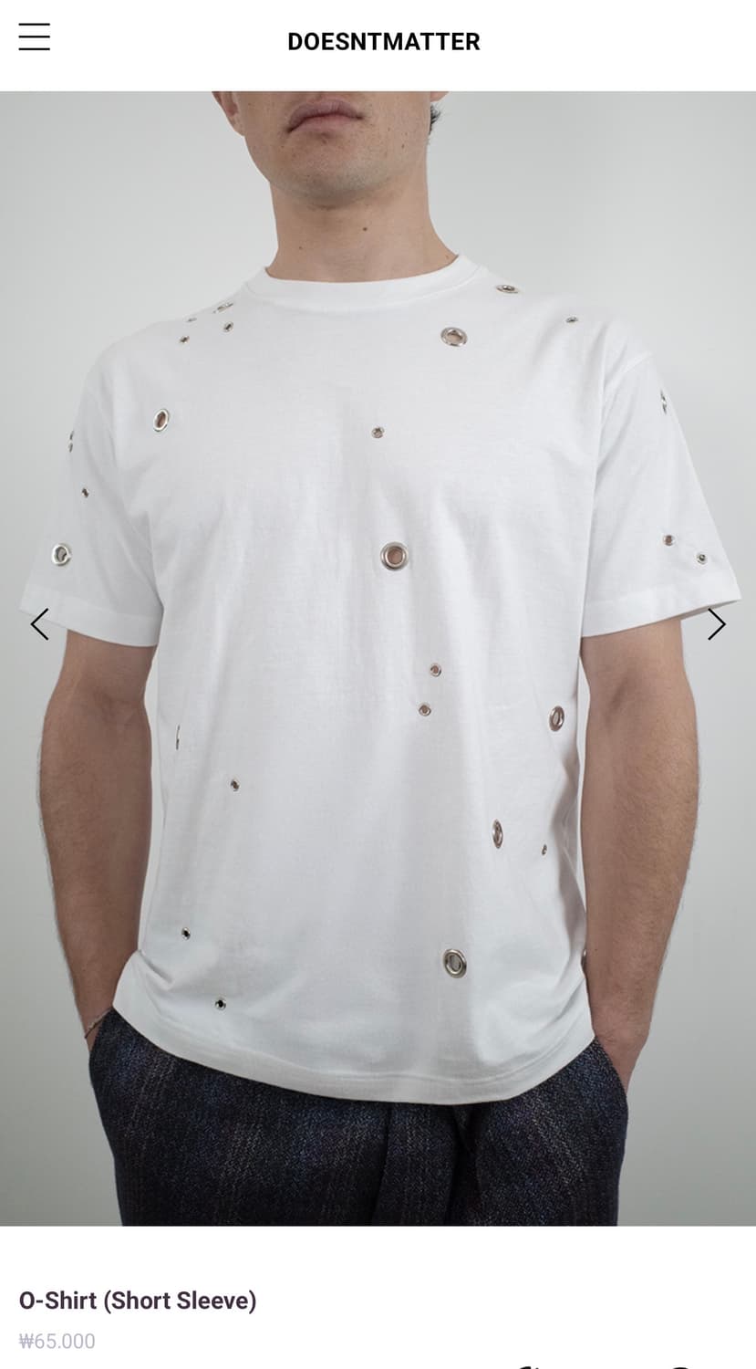 doesntmatter O 티셔츠 상품이미지1