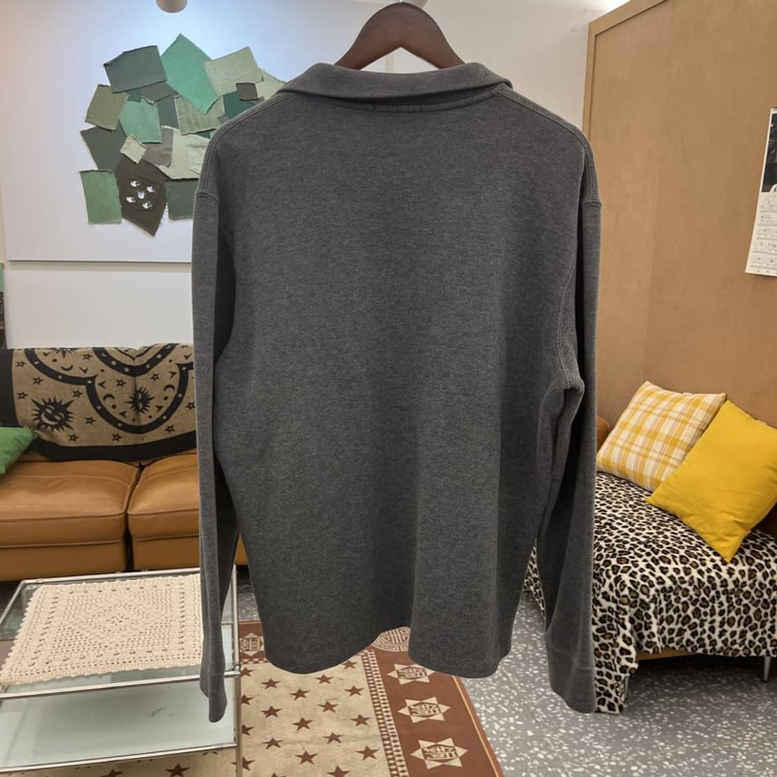 폴로 랄프로렌 모던 캐주얼 빈티지 반집업 니트 L C10136 상품이미지4