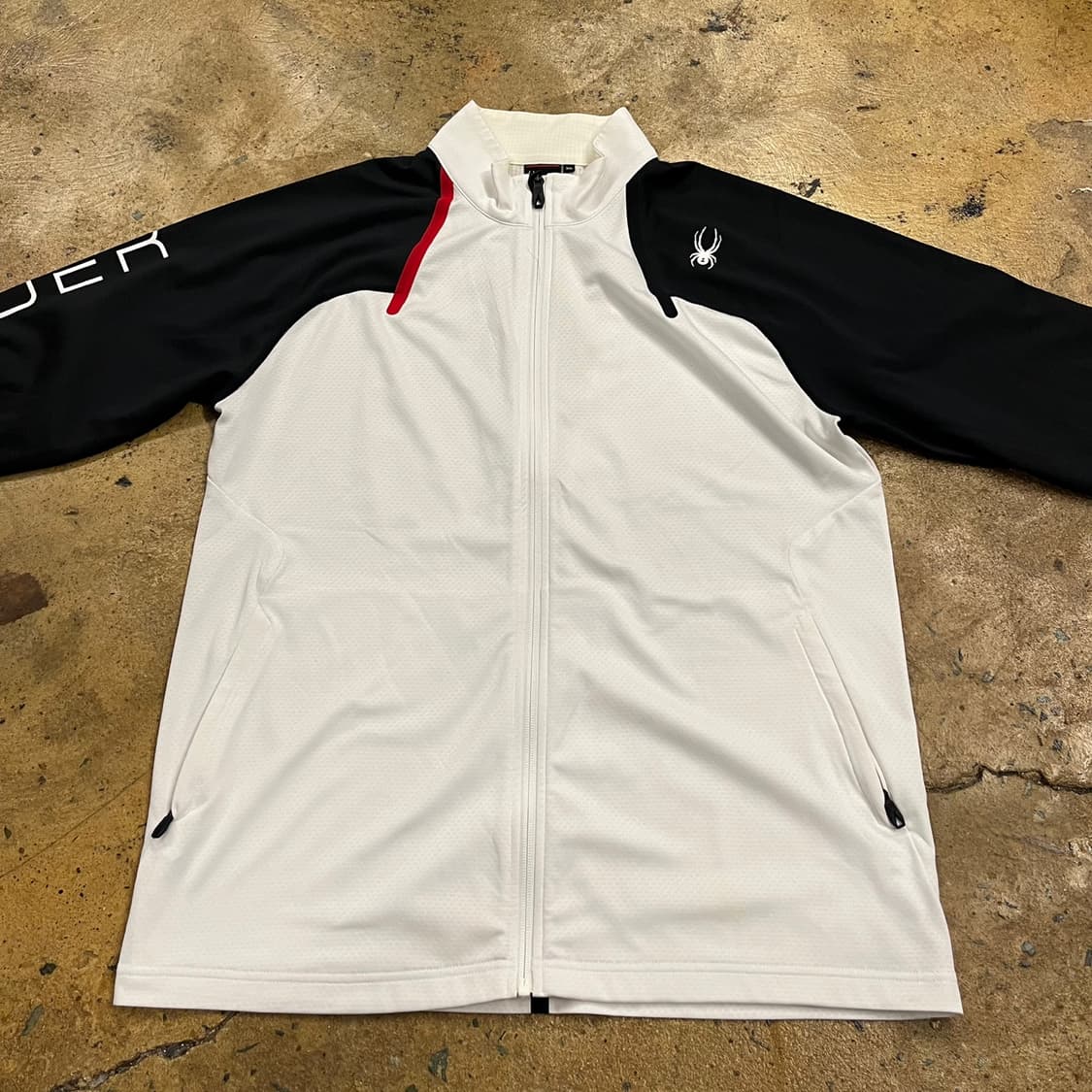 [정품/XXL] 스파이더 배색 트레이닝 집업 b8 상품이미지3