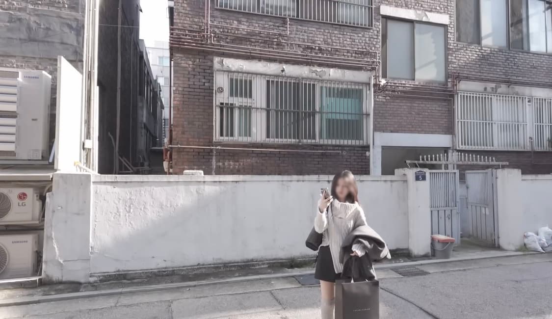 트리밍버드 투웨이 언발란스 오프숄더 니트 집업 (그레이) 상품이미지5