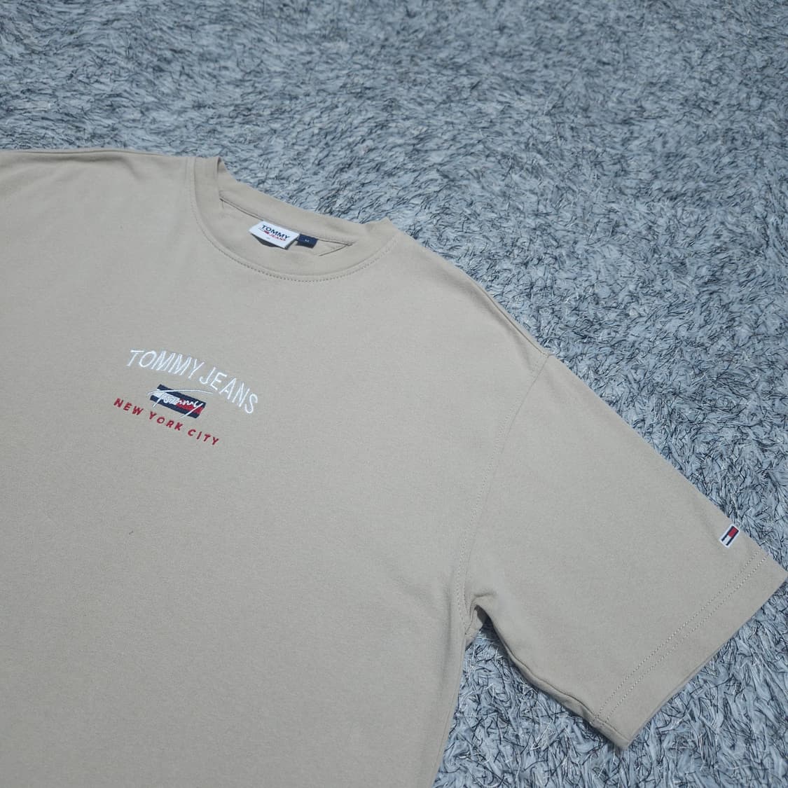 타미힐피거) M 남자 레이어드 반팔라운드티 / 왕눈이샵 상품이미지3