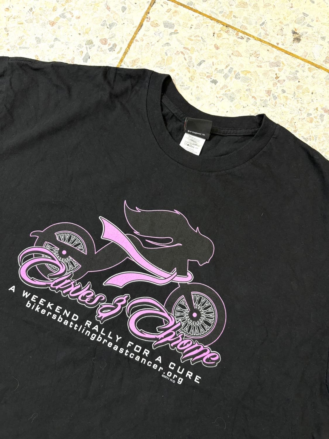 할리데이비슨 바이커 프린팅 반팔 블랙 상품이미지4