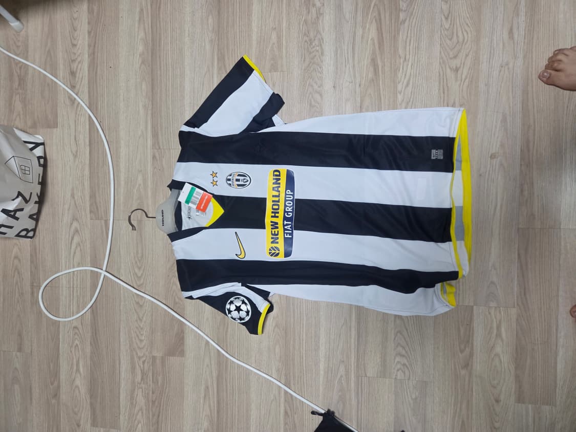 유벤투스 2008-09 홈 챔스지급용 유니폼 XL 10 델 피에로 상품이미지3