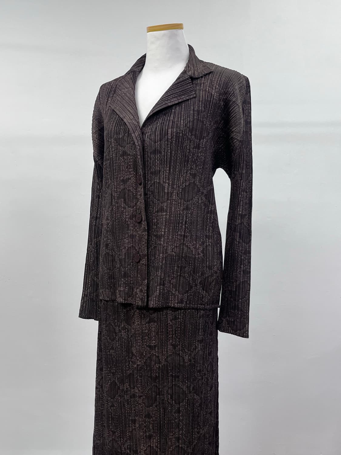Pleats please python two piece 상품이미지1