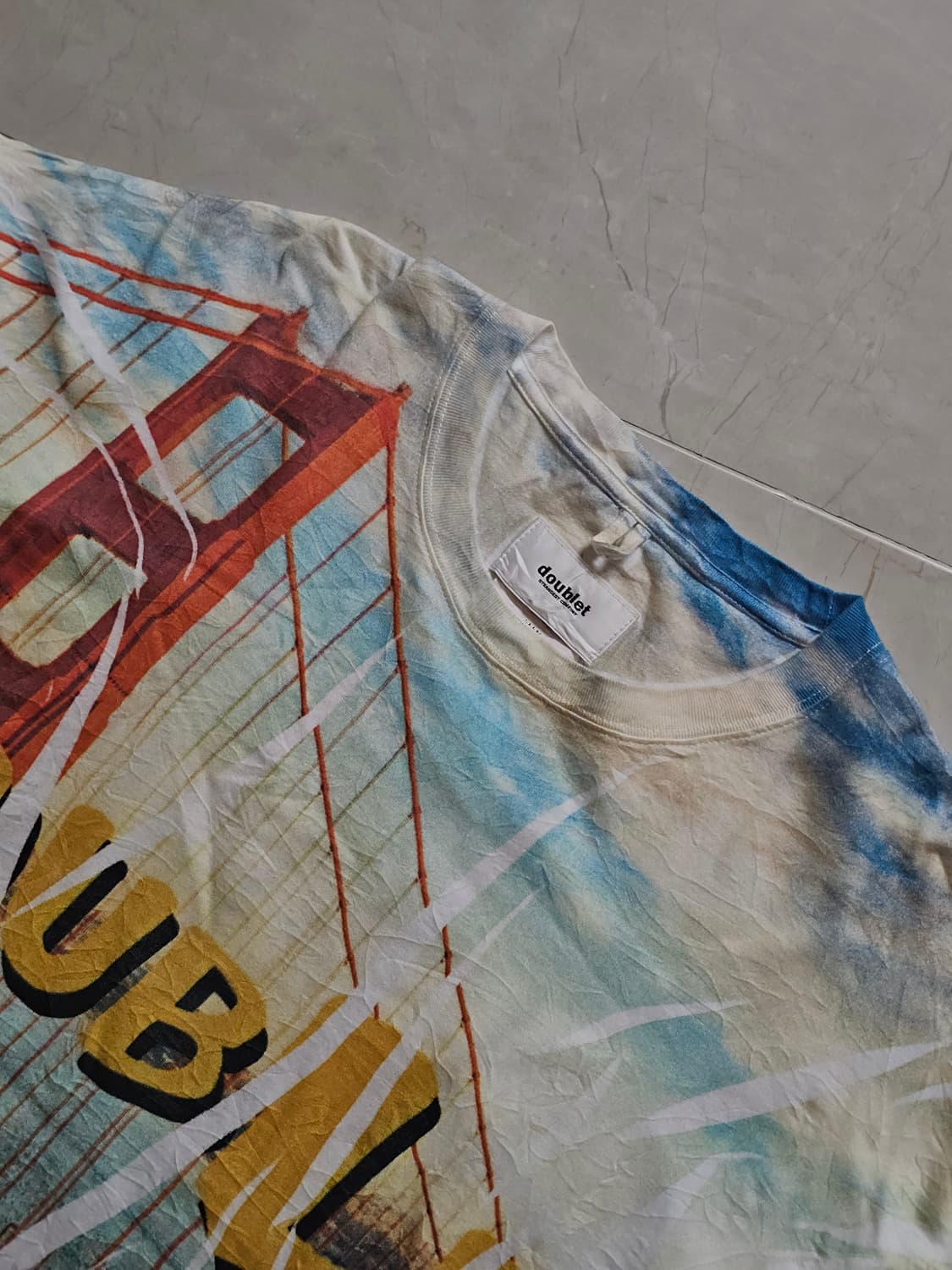 19ss Doublet 금문교 프린지 롱슬리브 상품이미지5