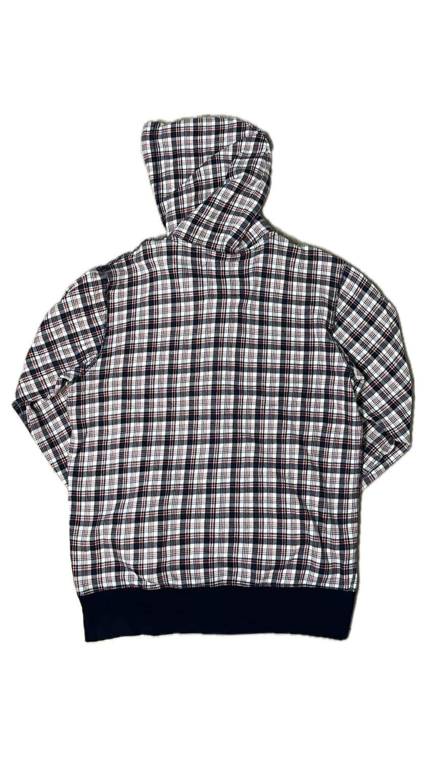 올드 유니클로 체크 후드집업 상품이미지5