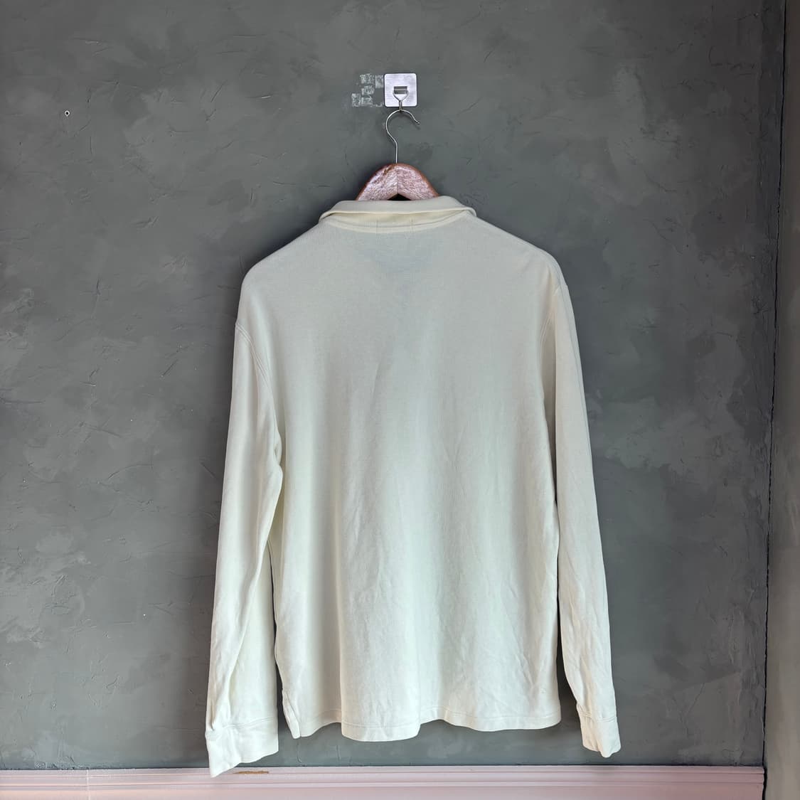 폴로 랄프로렌 반집업 니트 크림 화이트 상품이미지5