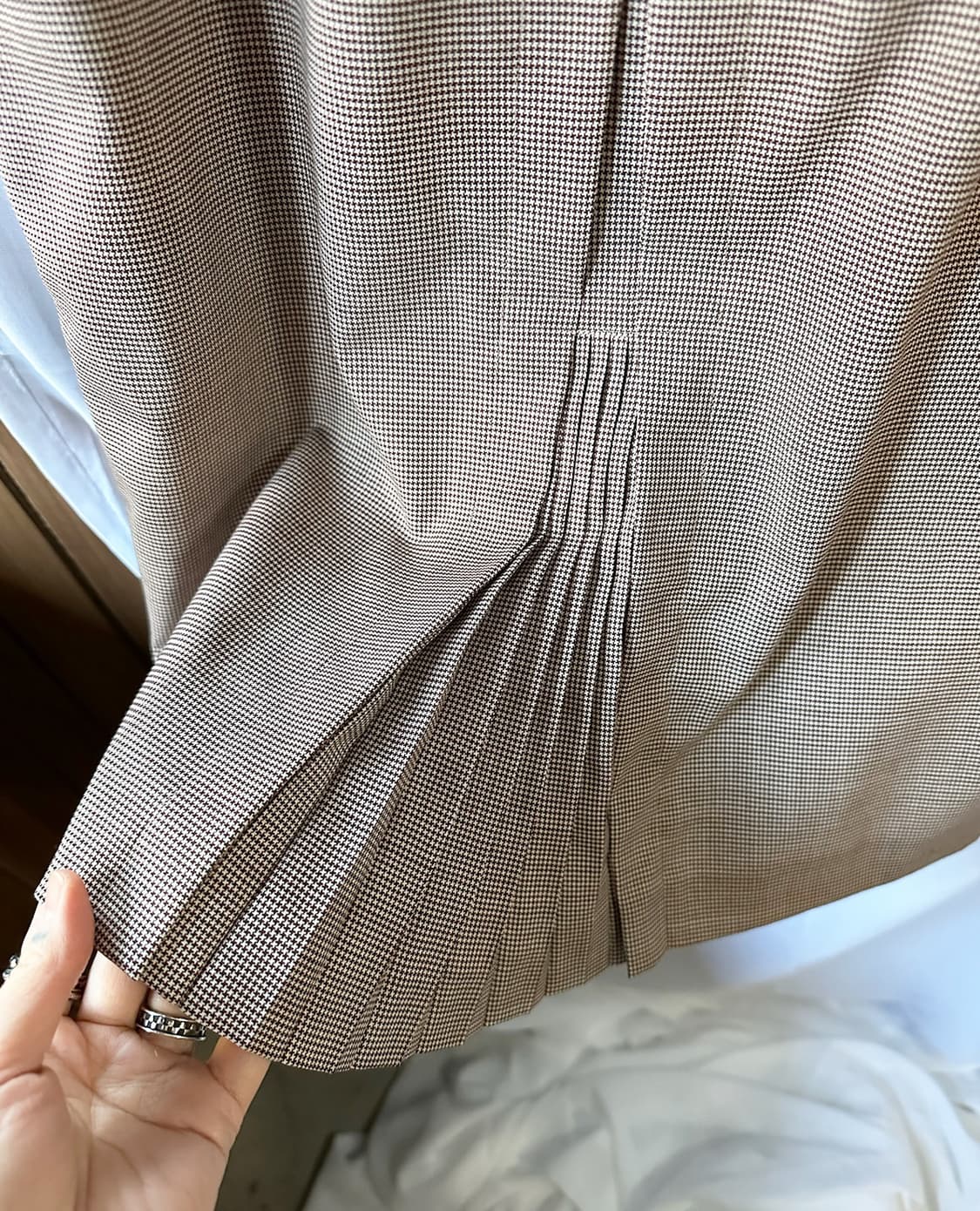 JIL SANDER check back pleats skirt 상품이미지7