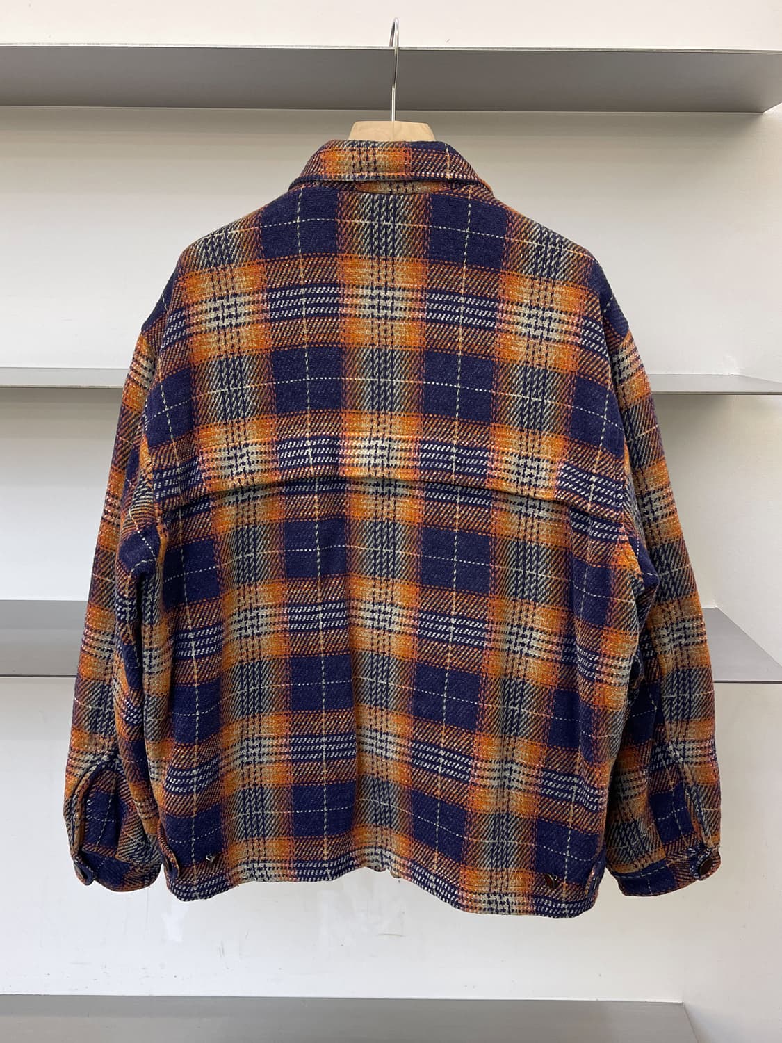 Ball 90s 타탄 체크 울 자켓 상품이미지4