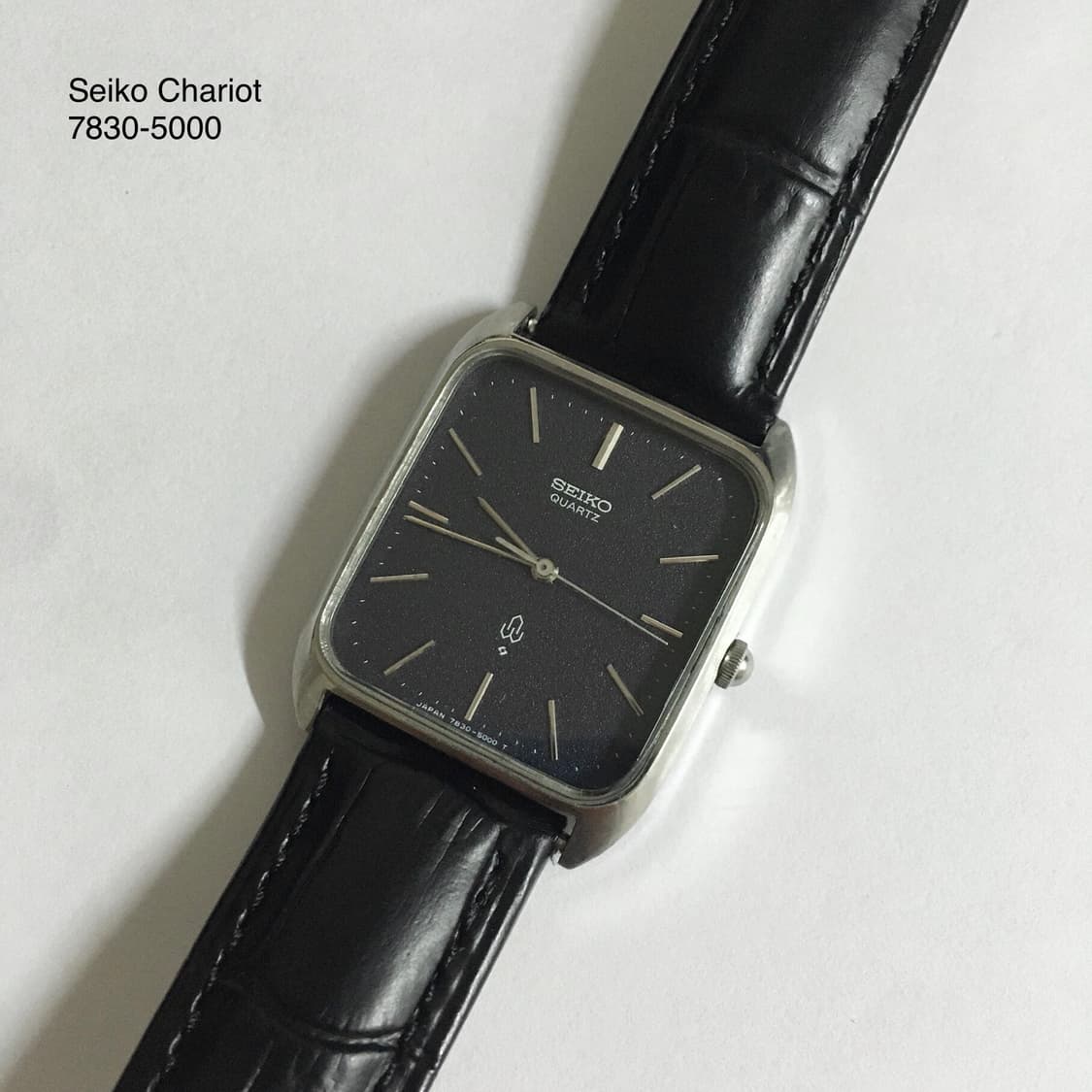 1978s Seiko Chariot Square Quartz 상품이미지5