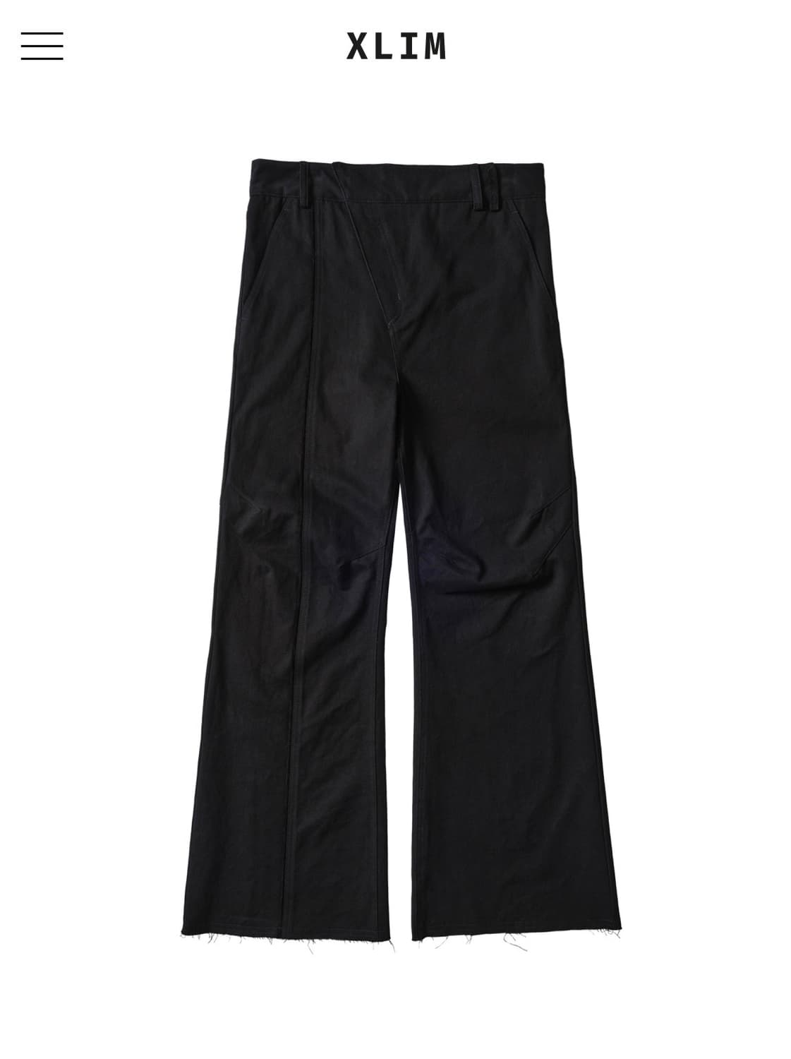 엑슬림 EP.7 07 TROUSERS BLACK M 상품이미지1