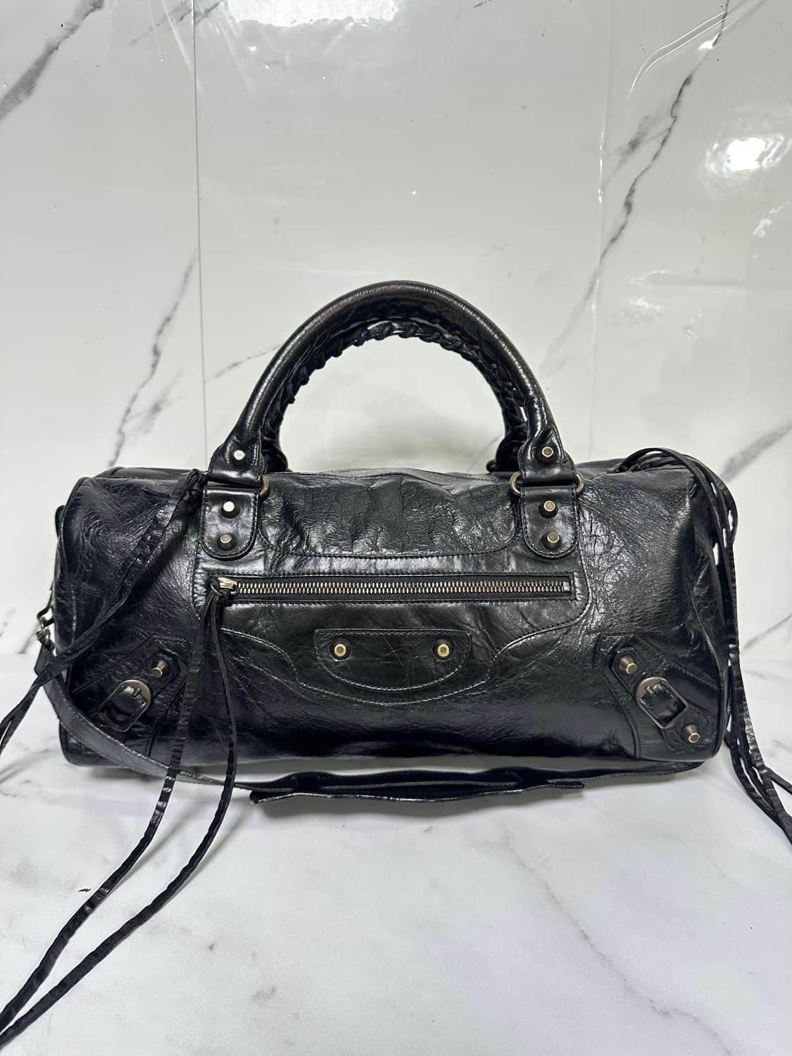 [A 정품] 발렌시아가 시티 모터백 트위기 상품이미지1